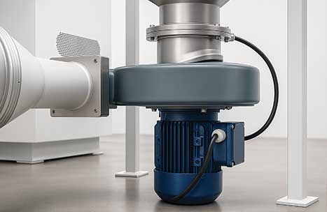 industrial component repair turbine and fans