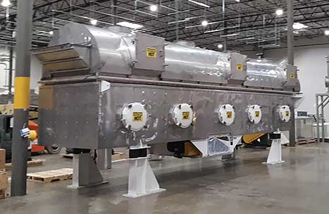 Industrial Ovens fluid bed dryers