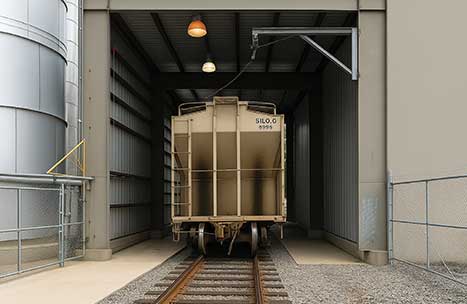 Rail Truck Unload System truck unload